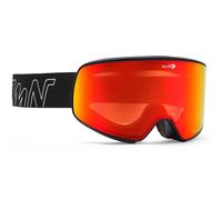DEMON MASCHERA SCI OTG SOULARBKRED SOULAR ORANGE RED MIRROR MATT BLACK RED