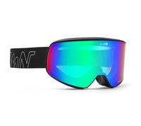 DEMON MASCHERA SCI SNOWBOARD SOULARBKBLUE MIRROR ORANGE BLUE MATT BLACK