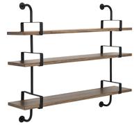 Démon Scaffale L155 cm 3 Ripiani Noce Americano