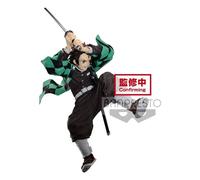 DEMON SLAYER BOX ROTTO Figura Statua 19cm TANJIRO KAMADO 2 MAXIMATIC BANPRESTO