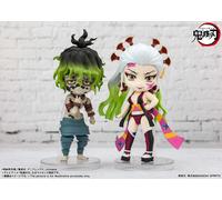 Bandai Demon Slayer: Kimetsu No Yaiba Figuarts Mini Action Figure 2pack Daki & Gyutaro 9 Cm Multicolor