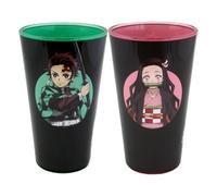 Demon Slayer Drinking Glasses 2-Pack Tanjiro & Nezuko 473 ml