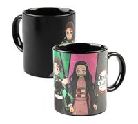 Grupo Erik: Tazza Termosensibile Demon Slayer - Gres, 350 ml, Magica Cambia Colore, Ideale Come Idee Regalo per Gamer Anime Manga