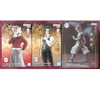 Demon slayer-Kimetsu no Yaiba-Douma Akaza Muzan Figure set di 3