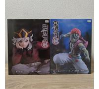 Demon slayer-Kimetsu no Yaiba-Douma & Akaza Noodle Stopper Figure set di 2