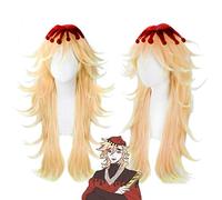 Demon Slayer Kimetsu No Yaiba Douma Capelli sintetici resistenti al calore lunghi Cosplay Halloween Carnival Party + Cappellino parrucca gratuito TCY-869