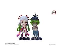 Bandai Demon Slayer: Kimetsu No Yaiba Figuarts Mini Action Figure 2pack Daki & Gyutaro 9 Cm Multicolor