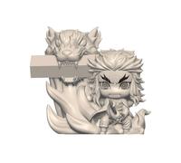 Demon Slayer: Kimetsu No Yaiba Hold Pvc Statua Rengoku Kyojuro 8 Cm Furyu
