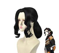 Demon Slayer Kimetsu no Yaiba Kibutsuji Muzan Parrucca da donna Cosplay Costume Resistente al calore Capelli sintetici Parrucche di Halloween JD-683