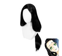 Demon Slayer Kimetsu No Yaiba Shinobu Hashibira Kotoba Parrucca lunga diritta Costume cosplay Donna Parrucca sintetica per capelli TCY-637