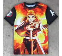 Demon Slayer: Kimetsu no Yaiba T-Shirt Kyojuro Rengoku Size M