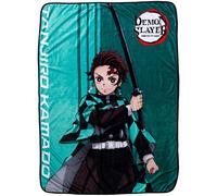 Demon Slayer Kimetsu No Yaiba Tanjiro Kamado Anime Coperta In Pile
