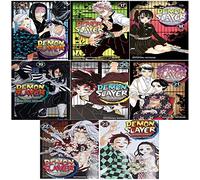 Demon Slayer: Kimetsu no Yaiba Vol (16-23) 8 Book Collection Set by Koyoharu Gotouge