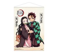Demon Slayer: Kimetsu No Yaiba Wallscroll Tanjiro & Nezuko Kamado 50 X 70 Cm POP