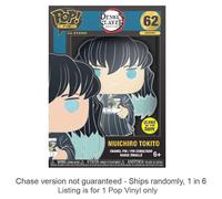 Demon Slayer Muichiro Tokito Smalto Pop di qualità premium altamente collezionab