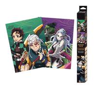Demon Slayer Set 2 Posters Chibi 52 x 38 cm Gbeye