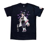 Demon Slayer - Shinobu Kocho Autorizzato Adulto T-Shirt Ottimo Orientale Gioco