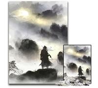 Demon Slayer Tanjiro Anime 14 Puzzle per adulti 1000 Puzzle in legno per decorazioni per la casa Allenamento del cervello Regali per le vacanze 1000 pezzi (75x50 cm)