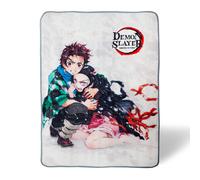 Demon Slayer Tanjiro E Nezuko Coperta In Pile | 45 X 60 Pollici