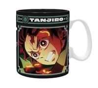 ABYSTYLE - DEMON SLAYER Tazza Tanjiro nero e verde S2