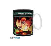 Demon Slayer - Tazza - 460 Ml - Tanjiro Black & Green S2 - Subli -box