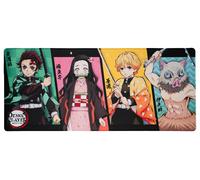 Grupo Erik: Tappetino Mouse Demon Slayer | Tappetino mouse XXL, base antiscivolo, 100% waterproof e con rifiniture di qualità, 80 x 35 cm, Demon Slayer Gadget