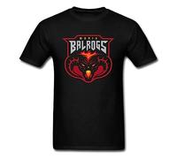Demon Team of Might Tops tee Shirts Men Balrogs T-Shirt Fire Monster Clothing Cartoon T Shirt Mens Cotton Tshirt Black, Colore 11, XXL