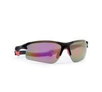 Demon Trail Dchange, Occhiali Sportivi con lenti Intercambiabili (Black Red)