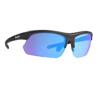 Demon Unisex Infinite Optic 2 Dpol Sportbrille, nero opaco multi blu mirror, OneSize