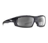Demon Unisex Outdoor DPolarized Sportbrille, opaco nero smoke mirror, OneSize