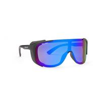 Demon Unisex Stubaier Plus Occhiali Sportivi Nero Opaco Blue-Blue Multi, Taglia unica