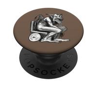 Demone del Carro Infernale PopSockets PopGrip Adesivo