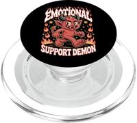 Demone di supporto emotivo divertente del diavolo PopSockets PopGrip per MagSafe