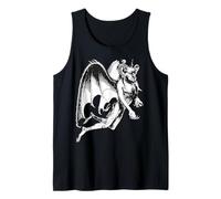 Demone Gaap Come Umano con enormi Ali di Pipistrello Canotta