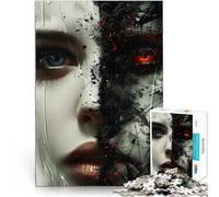 Demone in me Puzzle 1000 pezzi per adolescenti Aiuta il cervello ad allenare i giocattoli che creano dipendenza per coltivare la pazienza Regali di compleanno 38x26cm
