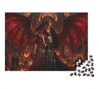 Demone Satanico dell'Inferno Puzzle 1000 Pezzi, Gioco di Concentrazione