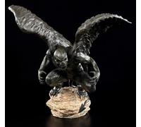 Demoni Figura - Night Predator - Gotico Hunter Il Notte Statua Decorazione