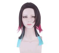 Demoni Slayers Anime Enmu Capelli sintetici Anime Cosplay Parrucca Parrucche sintetiche Ragazza Donna Uomo Parrucche