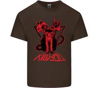 Demonic Gatti Halloween Strega Demoni T-Shirt Ragazzi Ragazze