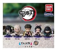 Demonio Slayer: Kimetsu Nessun Yaiba Suwarasetai Hashira Mini Figura All 5 Tipi