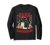 Demonologia Tarocchi Stregoneria Arti Dark Communion Maglia a Manica