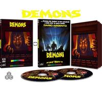 Demons [Reversible cover] [1985] [4K UHD + Blu-ray] [Region Free]
