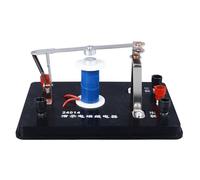 Demonstration Electromagnetic Relay, Electromagnetic Experiment Instrument, 9V DC Circuit Teaching Equipment with Visible Switching Mechanism for Kids Students Physics Classroom ST