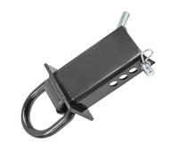 Demsyeq Anelli a D per pali resistenti, regolabili, per rimorchio, ad alta capacità di carico, per ganci a S, cinghie a cricchetto, cinghie per verricello, ganci a J