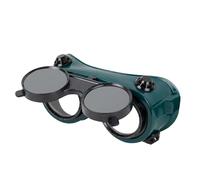 Demsyeq Occhiali da saldatura, occhiali di protezione per gli occhi, taglio al plasma, smerigliatura, brasatura, occhiali ribaltabili per protezione e sicurezza