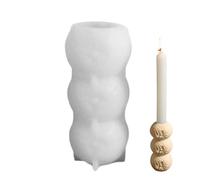 Demsyeq Stampo in silicone a forma di limone, a torre di frutta, limone, arancia, uva, fragola, blocco di ghiaccio, strumento per la creazione di cubetti di ghiaccio, cioccolatini