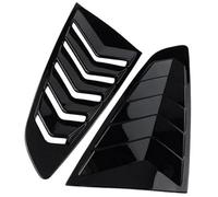 DEMULAX 1 paio di persiane for finestrino posteriore for auto, for Ford, Mus Tang 2015-2023, for feritoia laterale, prese d'aria, spoiler, paralume, tappo di copertura Modanatura per persiane auto