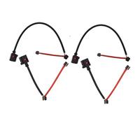 DEMULAX 2 Pairs Front + Rear Axle Brake Pad Wear Sensor 95561236560 95561236570, for Porsche, for CAYENNE, 9PA Brake Alarm Sensing Line Sensore di usura dei freni