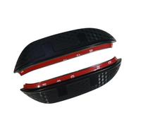 DEMULAX 2 pezzi specchietto retrovisore for auto pioggia protezione sopracciglio copertura protezione flessibile accessori in PVC, for NISSAN, forTIIDA, for Qashqai, for Morano X TRAIL Specchio auto a