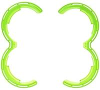 DEMULAX 2 Propeller Guard Protector, Anti-collisione Prop Bumper Ring TPU Copertura protettiva Manicotto compatibile, for DJI, 2 accessori for droni (nero) Protezione elica drone(Green)